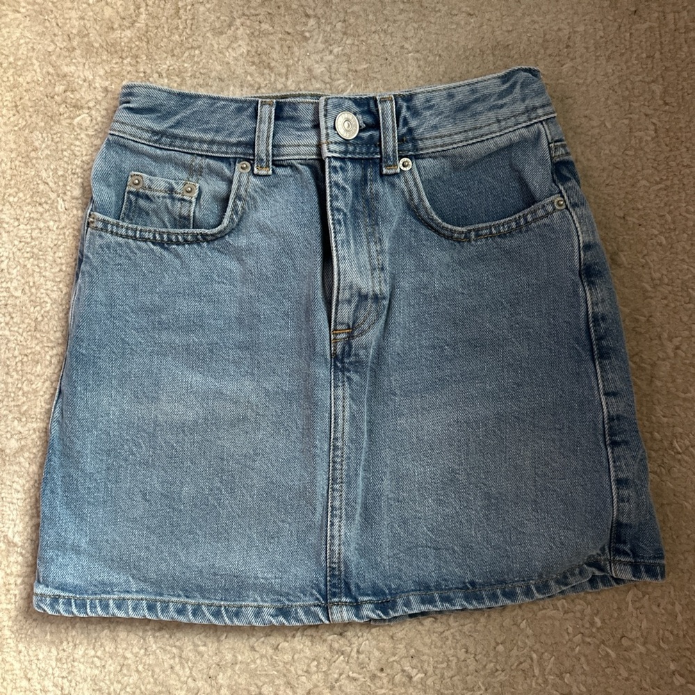 bdg denim skirt